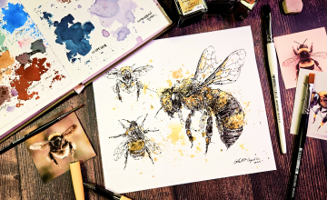 ПЧЕЛЫ (графика)