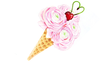 МОРОЖЕНОЕ ИЗ РОЗ